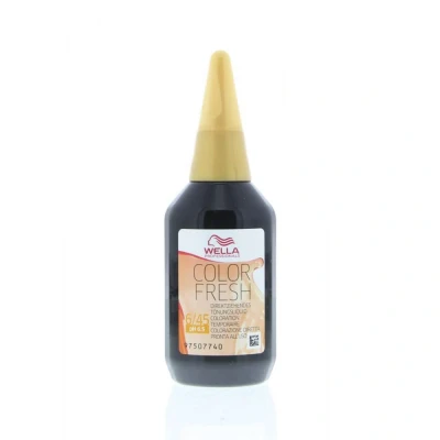 Afbeelding van Wella Color Fresh 75 ml 6/45 Donker Rood Mahonieblond