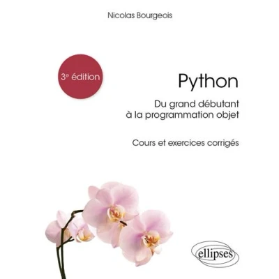 Image de Python, du grand débutant à la programmation objet