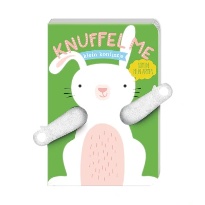 Afbeelding van Image books kartonboek knuffel me klein konijntje