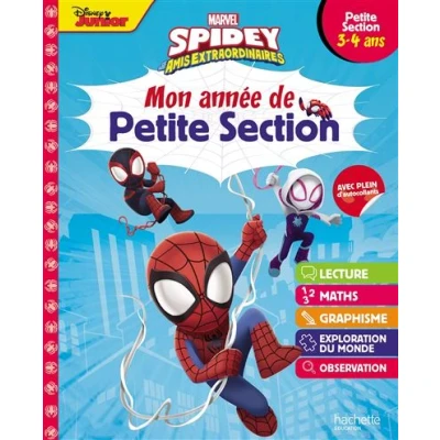 Image de Disney Marvel Spidey et ses amis extraordinaires Mon année de Petite Section (3 4 ans)