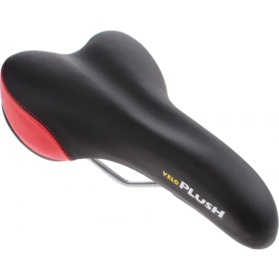 Afbeelding van Velo Zadel Sport Unisex Zwart/rood