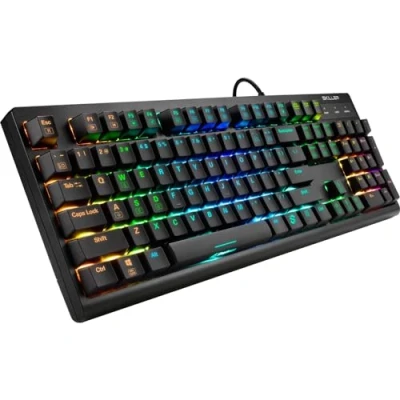 Afbeelding van Sharkoon SKILLER SGK30 toetsenbord USB QWERTY Amerikaans Engels Zwart