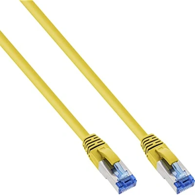 Afbeelding van InLine Patchkabel Cat.6A, S/FTP (PiMf), 500MHz (S/FTP, CAT6a, 10 m), Netwerkkabel