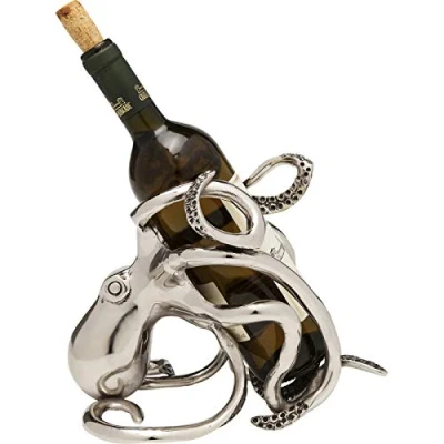 Afbeelding van Kare Design Octopus Flessenhouder, Zilver