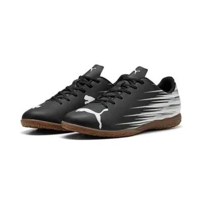 Afbeelding van Puma Attacanto II IT Zaalvoetbalschoenen, Heren, Maat: 40.5, Black/white Kunststof