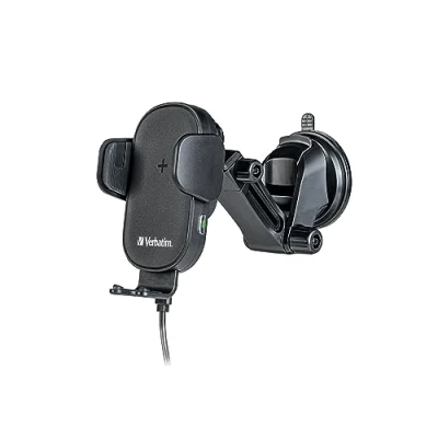 Image de Verbatim FWC 01 Support de chargement sans fil voiture Qi 15 Watt 3 A