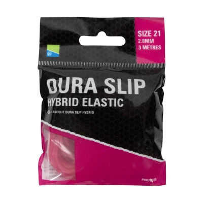 Image de Preston Dura Slip Hybrid Elastic (3 m) Maat : Size 21 (2.8mm)