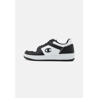 Afbeelding van Champion Rebound 2.0 LOW Unisex Basketbalschoenen White/new black voor kinderen, Maat: 37.5, Pu