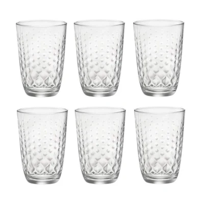 Afbeelding van Bormioli Rocco Longdrinkglazen Glit Transparant 390 ml 6 Stuks