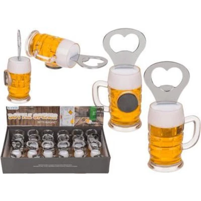 Afbeelding van Bierglas Flesopener Met Magneet