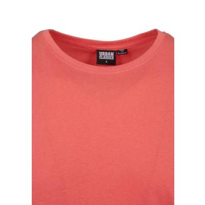 Afbeelding van Urban Classics Shaped LONG Tshirt basic, Heren, Maat: XL, Coral