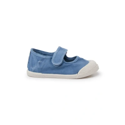Afbeelding van Pisamonas Barefoot Lavada Babyschoenen voor kinderen, Maat: 21, Azul francia Katoen