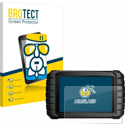 Afbeelding van BROTECT Screenprotector voor iCarsoft CR Max Folie Beschermfolie Beschermglas transparant