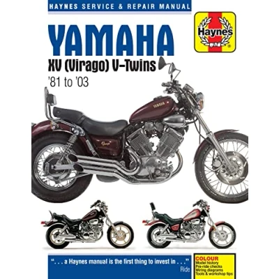 Afbeelding van Yamaha XV Virago Service &amp; Repair Manual