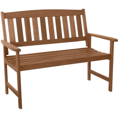 Afbeelding van Lesli tuinbank teak look