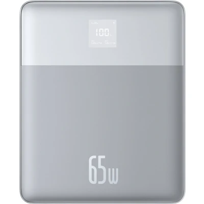 Afbeelding van Baseus powerbank 12.000 MAH 65W silver zilver geschikt voor laptop