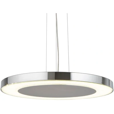 Afbeelding van Searchlight Lexi Hanglamp Ø 50 X 122 Cm 36W Dimbare LED Incl. Chroom