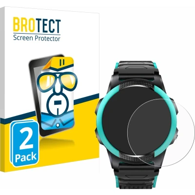 Afbeelding van BROTECT Schermbeschermer Schermbeschermfolie Helder Transparant, Smartwatch beschermfolie, Transparant