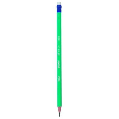 Image de Crayon à papier Hexagonal Bic Evolution Bout Gomme