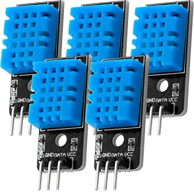 Afbeelding van AZDelivery 5 x KY 015 DHT11 Temperatuursensormodule compatibel met Arduino Inclusief E Book!
