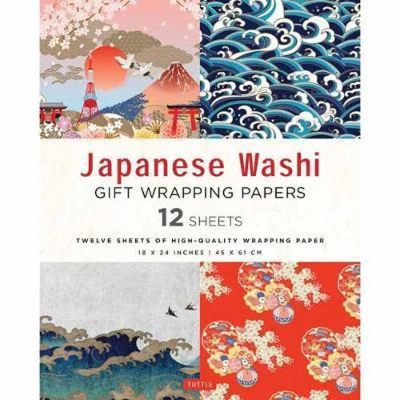 Afbeelding van Japanese Washi Gift Wrapping Papers 12 Sheets of HighQuality 18 x 24 45 61 cm Paper inch