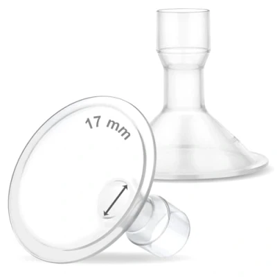 Afbeelding van Maymom MyFit 2 stuks 17 mm schild (2 stuks), brede stekker niet inbegrepen, compatibel met Spectra S2 S1 accessoires en originele flens