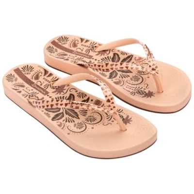 Afbeelding van Ipanema Anat Natuur Viii Fem teenslippers voor dames, Beige, Bruin, 43 EU