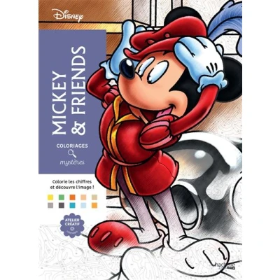 Image de Coloriages mystères Disney Mickey and friends