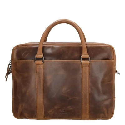 Afbeelding van Micmacbags Next Navajo Laptopbag brown
