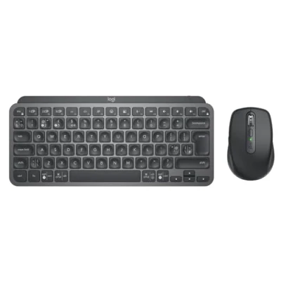 Afbeelding van Randapparaten: Toetsenborden: Logitech MX Keys Mini Combo for Business toetsenbord Inclusief muis RF draadloos + Bluetooth QWERTY Brits Engels Grafiet