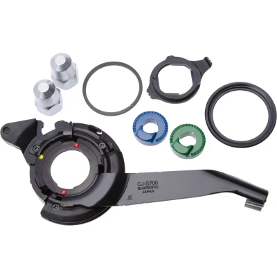 Afbeelding van Shimano Componentenset Alfine 11s Sg s700 Zwart 8 delig