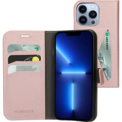 Afbeelding van Mobiparts Classic Wallet Case Apple iPhone 13 Pro Pink