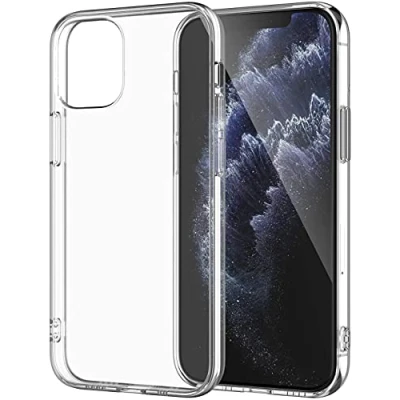 Afbeelding van INF Beschermhoes voor iPhone 13, transparant, TPU, krasbestendig, beschermt tegen stof