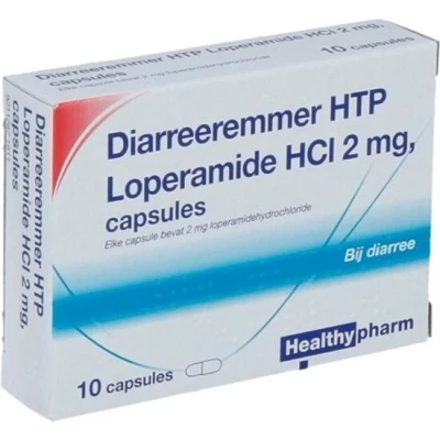 Afbeelding van Htp Loperamide Diarreeremmer 2mg 1x10 Capsules eFarma