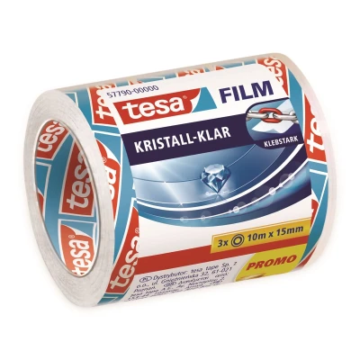 Afbeelding van tesa tesafilm® kristall klar 57790 00000 01 tesafilm Kristalhelder Transparant (l x b) 10 m 15 mm 3 stuk(s)