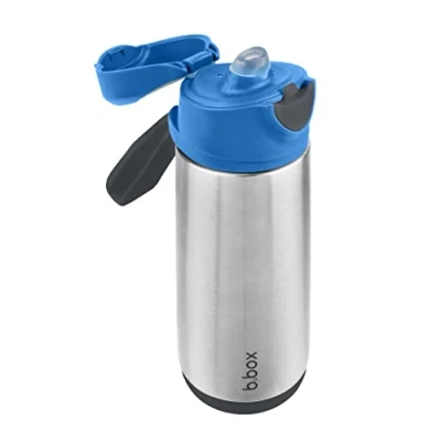 Afbeelding van b.box Thermos Sportdrinkfles en Waterfles met Sportdop Kantel Neem een Slokje Houdt Drankjes tot 15 Uur Koud, 8 Warm 500 ml