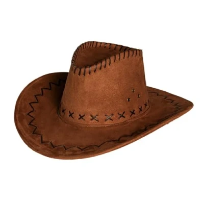 Afbeelding van Boland Hoed Elroy Bruin 59 Volwassenen Unisex Cowboy Indiaan