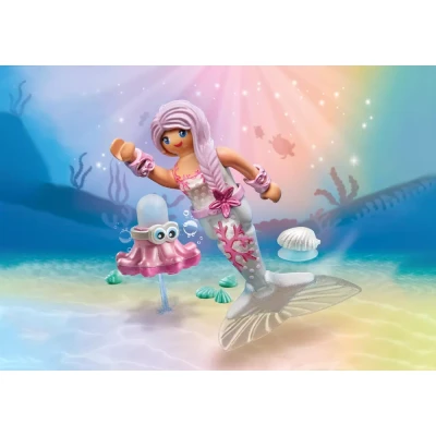 Afbeelding van PLAYMOBIL Special Plus Zeemeermin met spuitoctopus 71477