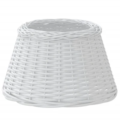 Afbeelding van Lampenkap Ø50x30 cm wicker wit