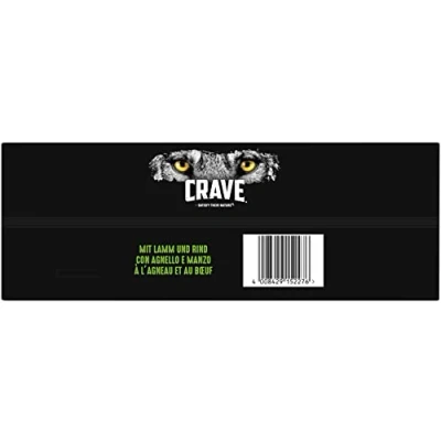 Afbeelding van 15% Korting! Crave Adult droogvoer + Protein Rolls 8 x 50 g met Lam &amp; Rund 2,8 kg (8 )