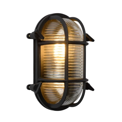 Afbeelding van Lucide DUDLEY Wandlamp 1xE27 Zwart