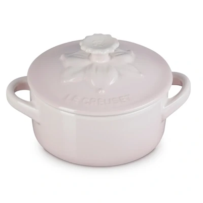 Afbeelding van Le Creuset Jardin Mini Braadpan in Aardewerk 10cm 0,25l Shell Pink
