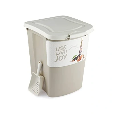 Afbeelding van ROTHO Archie Beige voedselcontainer 38l