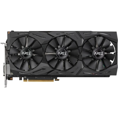 Afbeelding van Asus 90YV0B53 M0NA00 grafische kaart, Arez Strix Rxvega56 O8G Gaming zwart/zilver