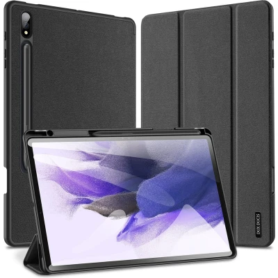 Afbeelding van Dux Ducis Tablet Hoes Geschikt voor Samsung Galaxy Tab S9 Domo Bookcase Zwart