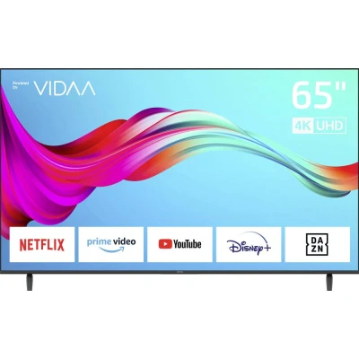 Afbeelding van Dyon Smart 65 VX TV inch (164 cm) (4K Ultra HD TV, Triple Tuner (DVB C/ S2/ T2), App Store, Prime Video, Netflix, YouTube, DAZN, Disney+), model 2024