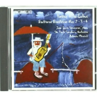 Afbeelding van Jean Louis Steuerman, São Paulo Symphony Orchestra Bachianas Brasileiras 2, 3 &amp; 4 (CD)
