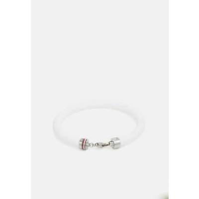 Afbeelding van Tommy Hilfiger Armband silvercoloured/white, Heren, Maat: One Size, Silver coloured/white