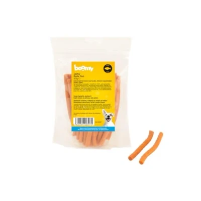 Afbeelding van Boomy Jerky Rolls Fish Glutenvrije hondensnacks met tonijn Zachte honden snacks 2 x 300g