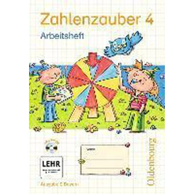 Afbeelding van Zahlenzauber 4 Ausgabe E. Arbeitsheft mit CD ROM